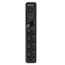 Product image of Power Strip Proove Power Socket P-04 (4 sockets + 4 USB + 2 Type-C) 3М black გამანაწილებელი