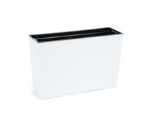 Product image of ქოთანი ყვავილის Lamela WERBENA 19x56სმ 12ლ თეთრი