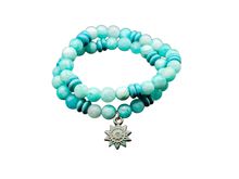 Product image of ქალის სამაჯური ნატურალური ქვებით "ნიცა" - ორეული