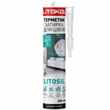 Product image of LITOKOL LitoSIL სილიკონის ჰერმეტიკი (შავი გრაფიტი) 280მლ