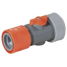 Product image of Hose Conn w/Reg. Valve 19მმ შლანგის კონექტორი