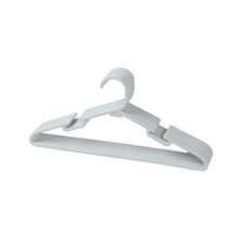Product image of Non-Slip Hangers (10 pcs)(White) ტანსაცმლის საკიდი