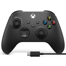 Product image of XBOX CORE CONTROLLER - black with TipeC Cabel