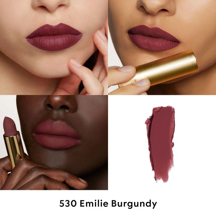 gucci-rouge-a-levres-mat-530-emilie-burgundy-35gr-mati-tuchsatskhi-photo-2