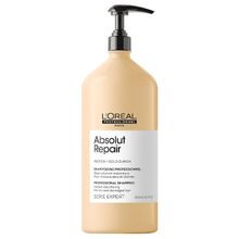 Product image of LOREAL SERIE EXPERT ABSOLUT REPAIR GOLD თმის აღმდგენი შამპუნი 1500მლ