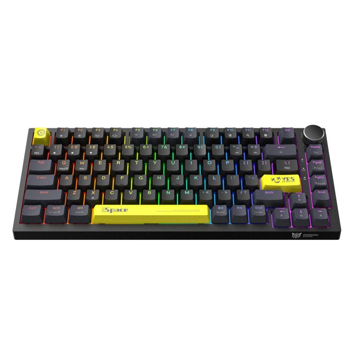 onikuma-g52-wired-gaming-keyboard-blackyellow-meqanikuri-gaming-klaviatura