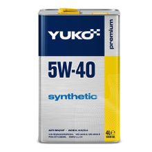 Product image of YUKO 5W-40 ძრავის ზეთი 4 ლ