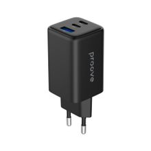 Product image of Wall Charger Proove Pocket GaN 65W (2*Type-C + USB) black