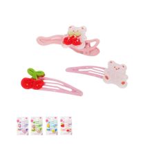 Product image of თმის სამაგრი/Fruit Little Bear Hair Clips (3 pcs)