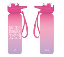 Product image of ბოთლი/Gradient Plastic Bottle with One-Touch  Flip Top Lid (1000mL, Pink & Purple)