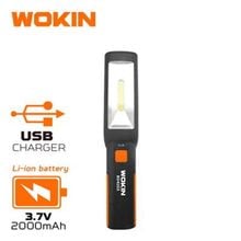 Product image of სამუშაო ფარანი Wokin 604103, 300 Lumens, USB, Work Lamp, Black/Orange