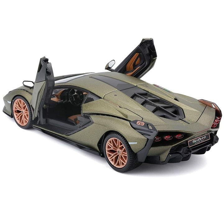 bburago-lamborghini-sin-fkp-37-green-124-satamasho-manqana-photo-2