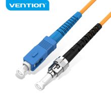 Product image of VENTION IGDHI Fiber Optic Patch Cord ST-SC Single-mode and Single core 3M Yellow ქსელის კაბელი