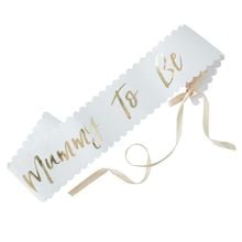 Product image of თეთრი ლენტი Mummy to be 75 x 10 სმ