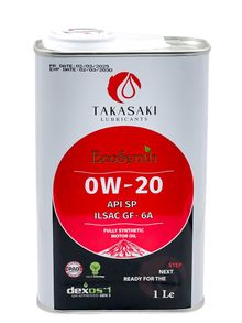 Product image of TAKASAKI 0W-20 ძრავის ზეთი 1 ლ