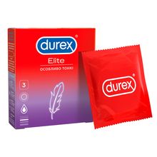 Product image of Durex Elite პრეზერვატივი, 3 ცალი