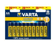 Product image of ელემენტი VARTA Alkaline AA LL 1.5 V 20 ც