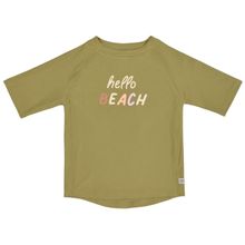 Product image of LASSIG LSF Short Sleeve Rashguard Hello Beach moss საბავშვო საცურაო მაისური