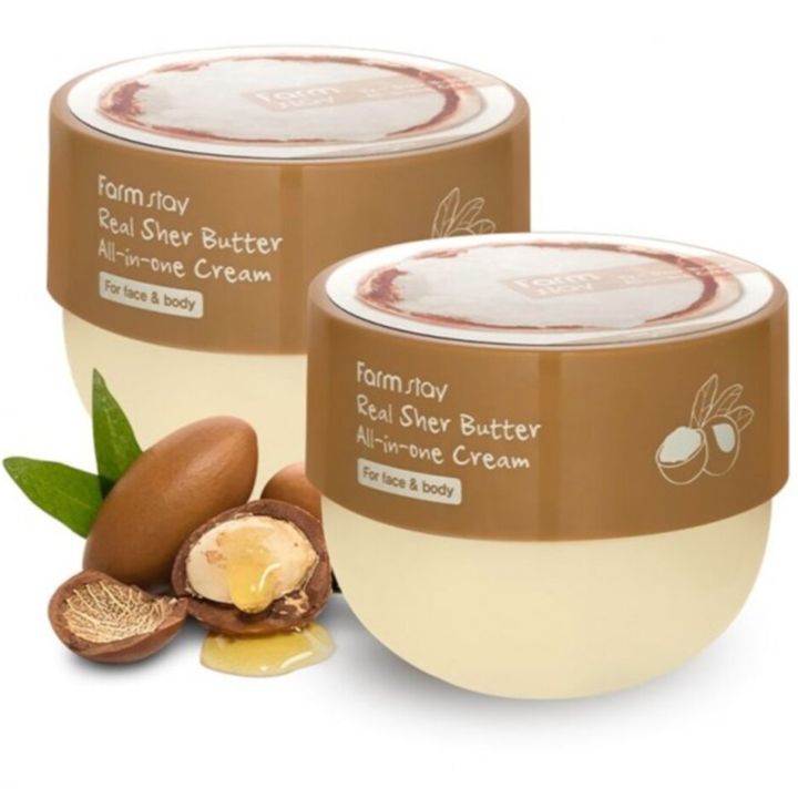 farmstay-real-shea-butter-all-in-one-cream-damatenianebeli-kremi