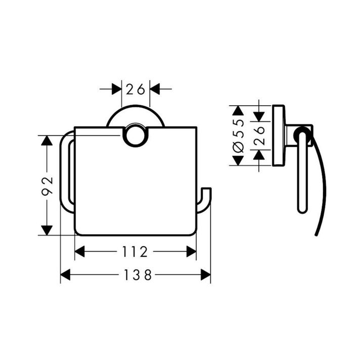 qaghaldis-sakidi-safarit-logis-universal-roll-holder-chrome-with-cover-41723000-photo-2