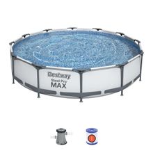 Product image of აუზი კარკასული / ასაწყობი (366*76) (56416 BESTWAY)