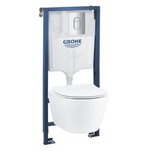 Product image of კომპლექტი Grohe Solido 4-in-1 Rapid SL+WC Serel Sp26 Rimless+Arena Cosmopolitan flush plate