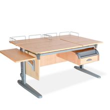 Product image of სამეცადინო მაგიდა ერგო ეკო 75/40, ტუმბო TCH 07, გვერდითა და უკანა თარო