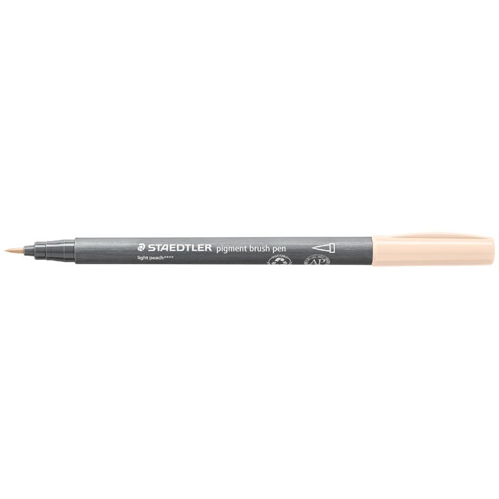 staedtler-pigment-brush-pen-light-peach-khatvis-markeri