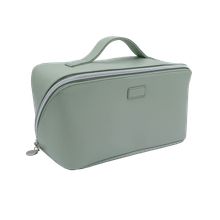 Product image of Macaron Series Prism Large Capacity Cosmatic Bag with Handle(Green) კოსმეტიკის ჩანთა