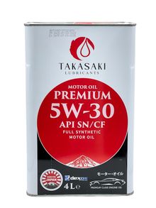 Product image of TAKASAKI 5W-30 ძრავის ზეთი 4 ლ