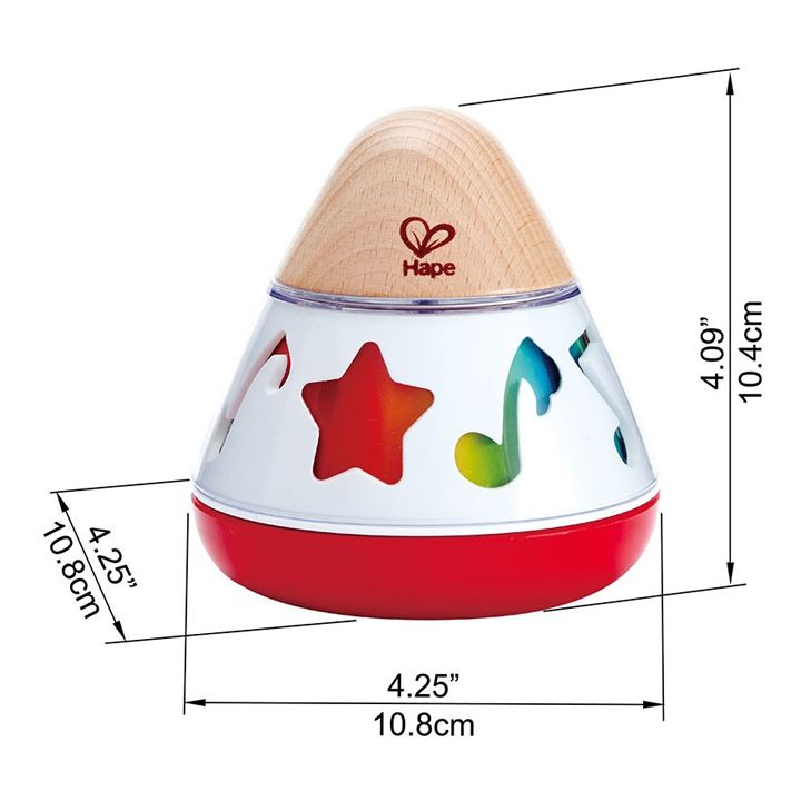 hape-mbrunavi-musikaluri-quti-rotating-music-box-photo-3