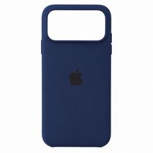 Product image of iPhone 17 Pro Silicone Case Dark Blue მობილური ტელეფონის ქეისი