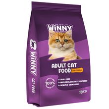 Product image of WINNY საკვები ზრდასრული კატებისთვის ქათმით 10კგ