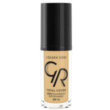 Product image of Golden Rose TOTAL COVER 2IN1 ტონალური&კონსილერი N23