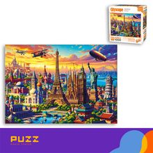 Product image of 1000 დეტალიანი ფაზლი - მსოფლიო ერთ ქალაქში
