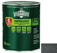 Product image of გასაჟღენთი ხის Vidaron Impregnat 700 მლ V16 ნაცრისფერი ანტრაციტი