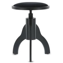 Product image of GEWA Piano Chair Deluxe Black highgloss Black velvet პიანინოს სკამი