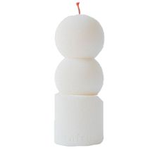 Product image of Taith-Lilu Ecru თეთრი ხავერდი სანთელი