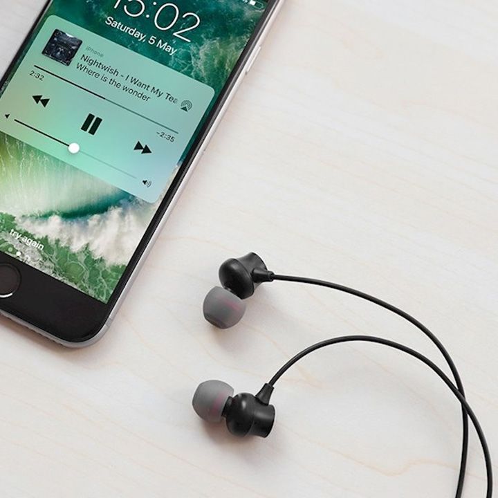 hoco-m51-proper-sound-universal-earphones-with-mic-black-photo-2