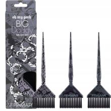 Product image of Framar Oh My Goth Big Daddy Brush Set თმის საღებავის ფუნჯის ნაკრები