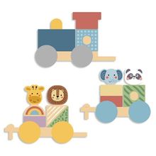 Product image of Took Toy ფერადი მატარებელი ცხოველებით - სათამაშო ტრანსპორტი