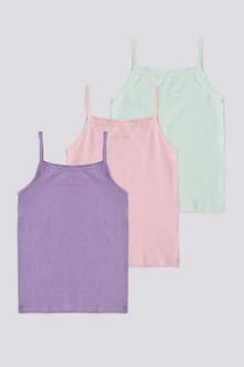 Product image of US POLO ASSN US1680 V1 გოგოს მაისური 3 ცალი (ფერადი)