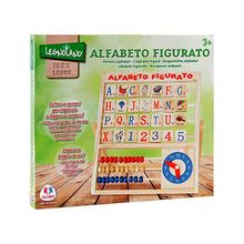 Product image of Globo  ხის საანგარიშო+ანბანი WOODEN ABACUS W/LETTERS/CLOCK