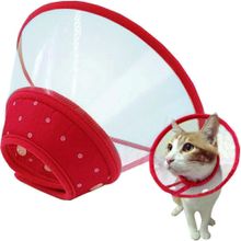 Product image of Pet Anti-bite Headgear Neck Red საყელო