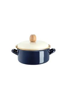 Product image of ემალის ქვაბი თავსახურით ლურჯი ARSHIA/26553 2ლ 16სმ