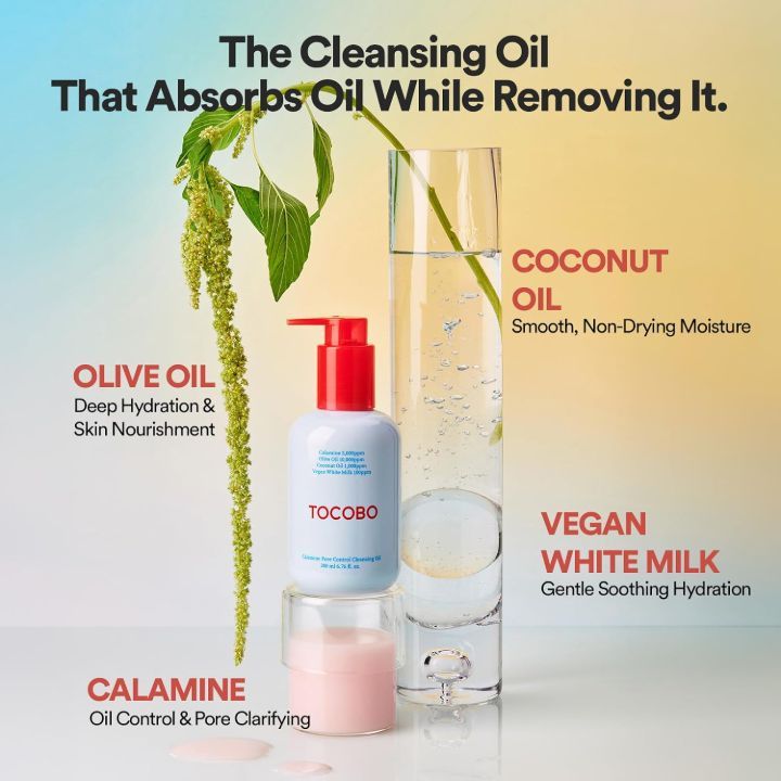 tocobo-calamine-pore-control-cleansing-oil---sakhis-zetovani-dasabani-200ml-photo-2