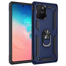 Product image of Newface Samsung Galaxy A81 / Note 10 Lite სილიკონის ქეისი ბეჭდით ლურჯი