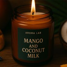 Product image of AROMA LAB Mango and Coconut Milk სურნელოვანი სანთელი