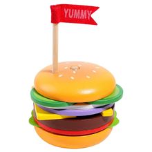 Product image of Stacking Burger Toy სათამაშო ბურგერი
