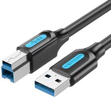 Product image of VENTION COOBI USB 3.0 A Male to B Male Cable 3M Black PVC Type